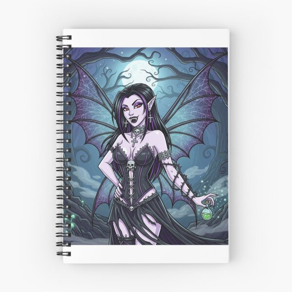 Item preview, Goth Vampire Fairy in forest with love potion designed and sold by Prestons Corner.