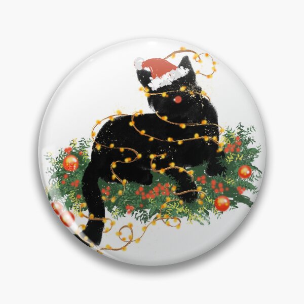 Item preview, Yule Cat in Lights designed and sold by zanaxxer.
