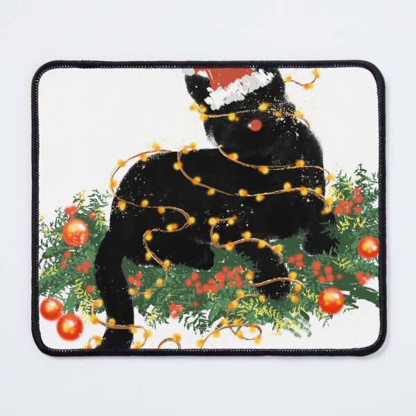 Item preview, Yule Cat in Lights designed and sold by zanaxxer.
