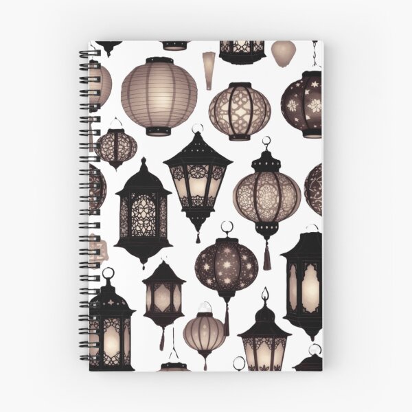 Item preview, Natchitoches Christmas Festival Hanging Lanterns Pattern - Magical Holiday Lights Design designed and sold by harmandragon04.