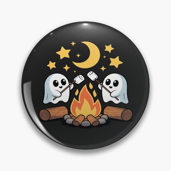 Item preview, Cute Ghosts Camping  Halloween designed and sold by GaryPacheco6.