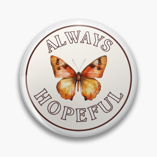 Item preview, Always Hopeful Orange Butterfly – Warm Inspirational Design designed and sold by HopefulAddie.