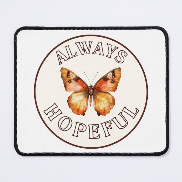 Item preview, Always Hopeful Orange Butterfly – Warm Inspirational Design designed and sold by HopefulAddie.