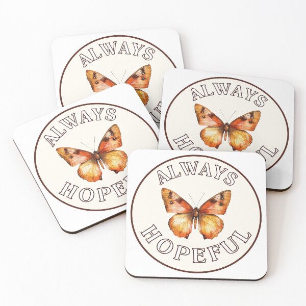 Item preview, Always Hopeful Orange Butterfly – Warm Inspirational Design designed and sold by HopefulAddie.