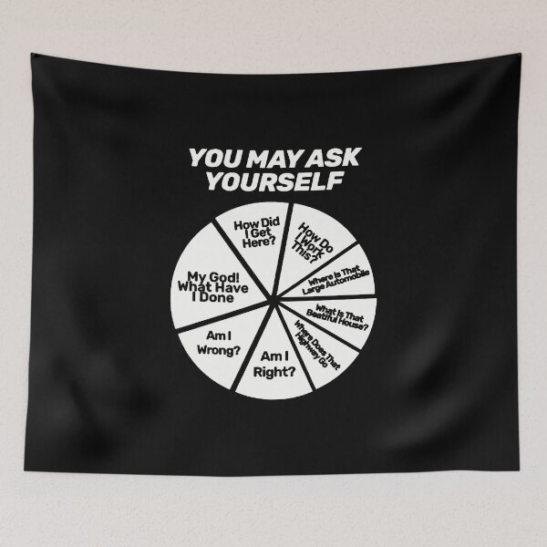 Item preview, You May Ask Yourself designed and sold by davisahdouglas.
