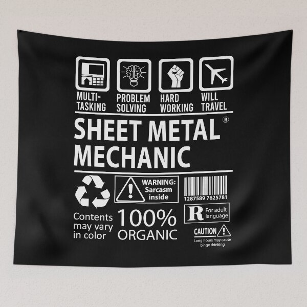 Item preview, Sheet Metal Mechanic designed and sold by YungMcIlwain.