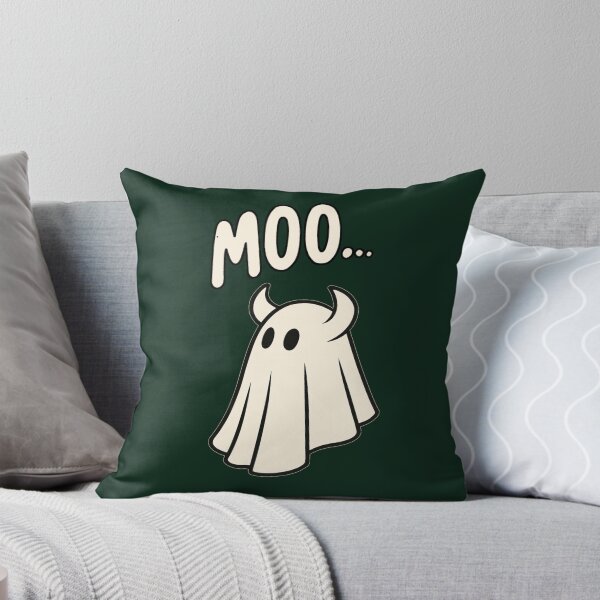 Item preview, Ghost Moo – Funny Halloween Cow-Spirit Design designed and sold by denip.