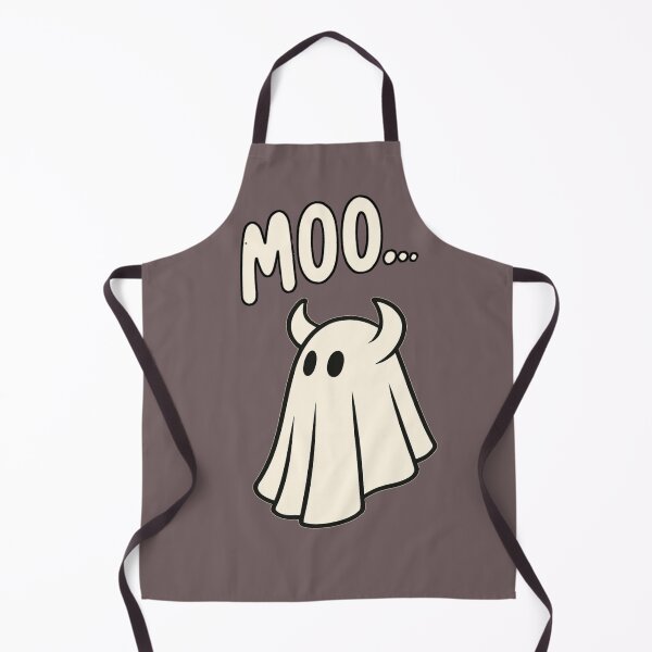 Item preview, Ghost Moo – Funny Halloween Cow-Spirit Design designed and sold by denip.