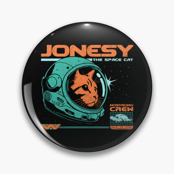 Item preview, Jonesy The Space Cat designed and sold by JUSTINMCCLUNG.