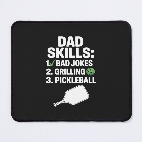 Item preview, Dad Skills Pickleball Player Funny Dad Father's Day designed and sold by GaryPacheco6.