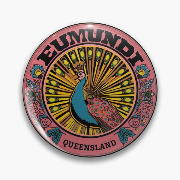Item preview, Eumundi, Queensland, Peacocks designed and sold by PamLeeDesign.