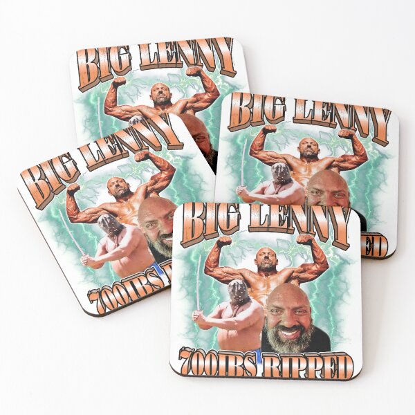 Item preview, BIG LENNY 700LBS RIPPED designed and sold by DelrayMisfits.
