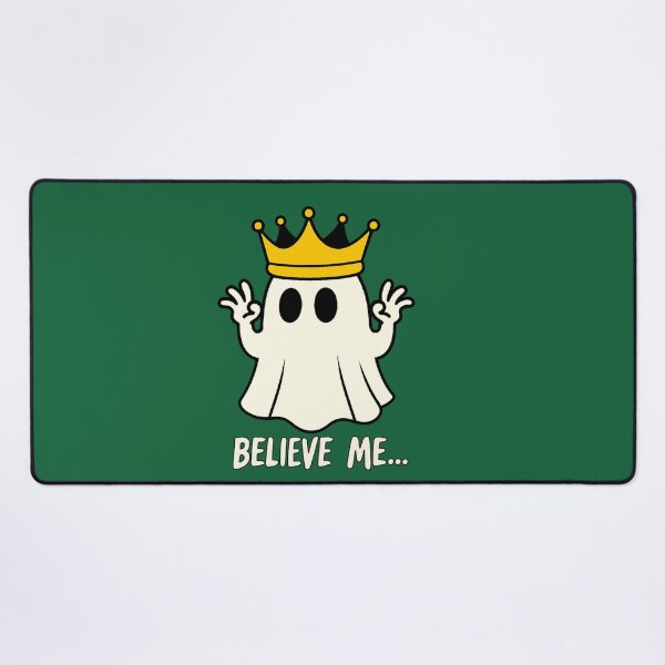 Item preview, King Ghost – Believe Me Halloween Protest Design designed and sold by denip.