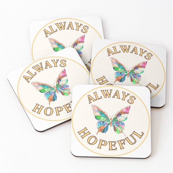 Item preview, Always Hopeful Multicolor Butterfly – Mosaic Inspirational Art designed and sold by HopefulAddie.