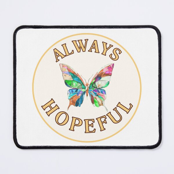 Item preview, Always Hopeful Multicolor Butterfly – Mosaic Inspirational Art designed and sold by HopefulAddie.