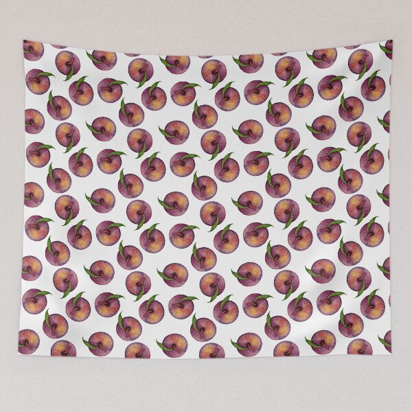 Item preview, Watercolor Plums designed and sold by 13BlackCats.