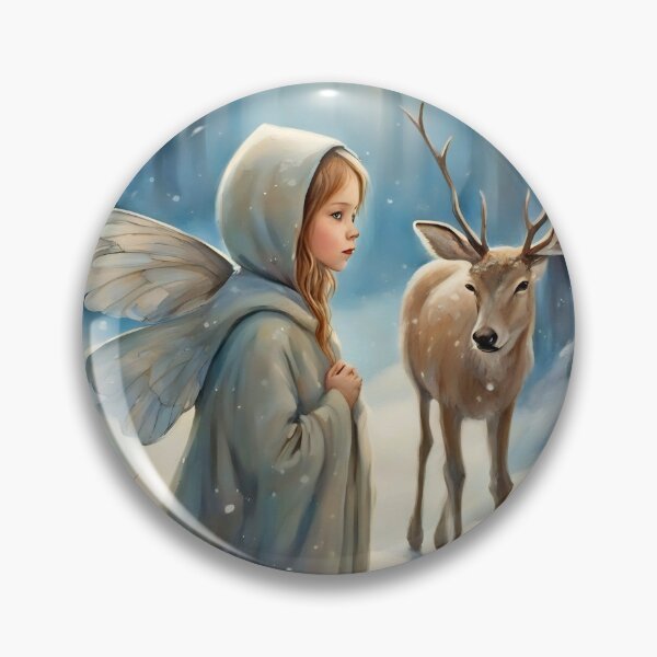 Item preview, Elida - Encounter with a Reindeer designed and sold by FaerieFusion.