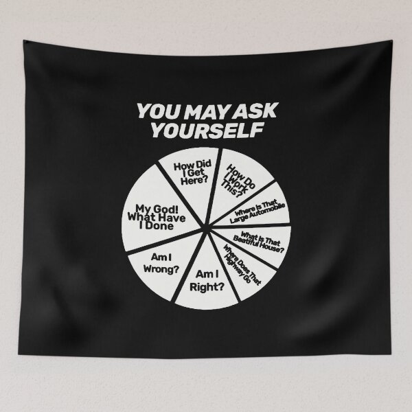 Item preview, You May Ask Yourself designed and sold by justinhutchers.