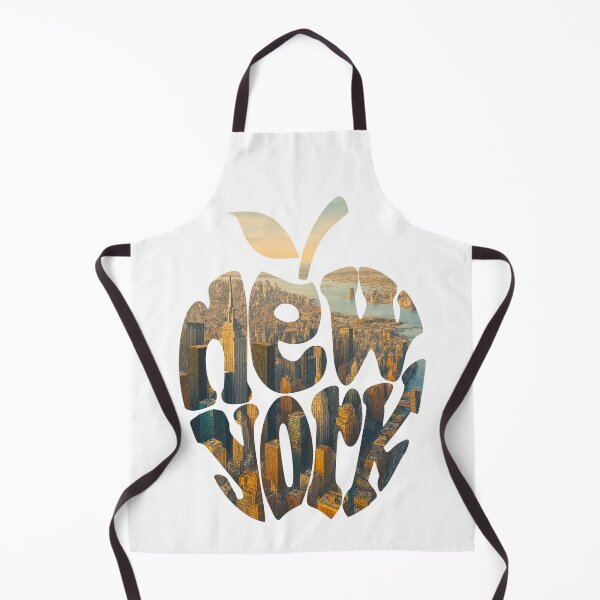 Item preview, Big Apple Skyline – New York City Aerial Typography designed and sold by denip.