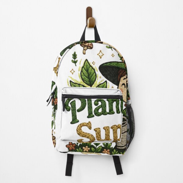 Item preview, Plant Witch Supreme Faux Embroidery Sticker | Cottagecore Witch Aesthetic Tee designed and sold by GeniePixel.