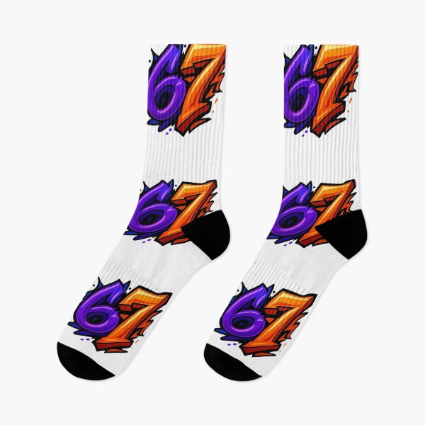 Item preview, 6 7 Six Seven 3D Typography designed and sold by WHITE FLAME PRINTS.