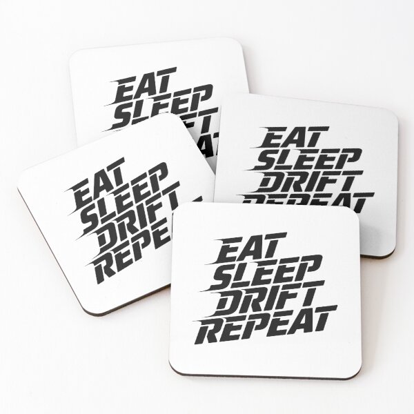 Item preview, Eat Sleep Drift Repeat Design - Car Enthusiast & Motorsport designed and sold by KhadijaBatool38.