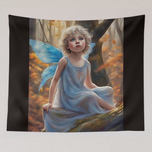 Item preview, Alette-  Portrait of a Fairy in Fall designed and sold by FaerieFusion.