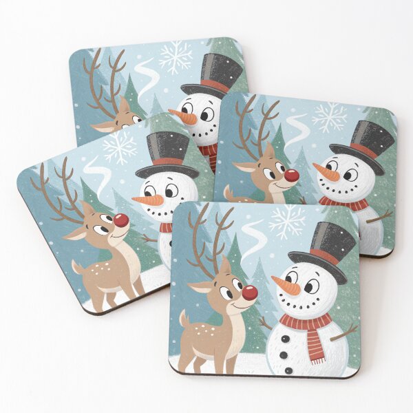 Item preview, Rudolf and Frosty 01 designed and sold by AIfolklore.