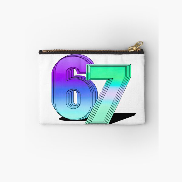 Item preview, 6 7 Six Seven 3D Typography designed and sold by WHITE FLAME PRINTS.