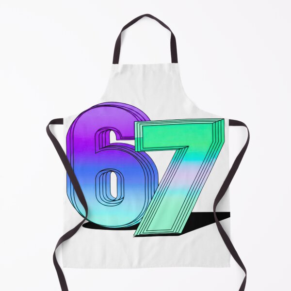 Item preview, 6 7 Six Seven 3D Typography designed and sold by WHITE FLAME PRINTS.