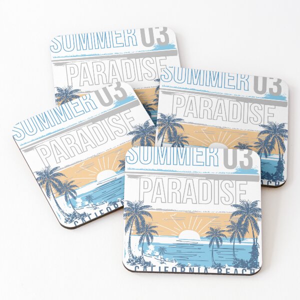 Item preview, summer paradise califronia beach designed and sold by Priya Innovation.