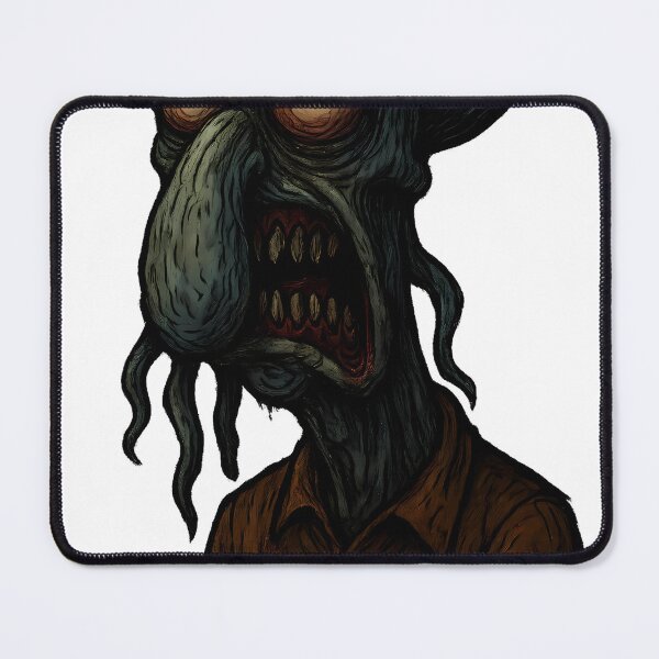 Item preview, Creepy Squid Monster Horror Parody Illustration designed and sold by Th4d1us.