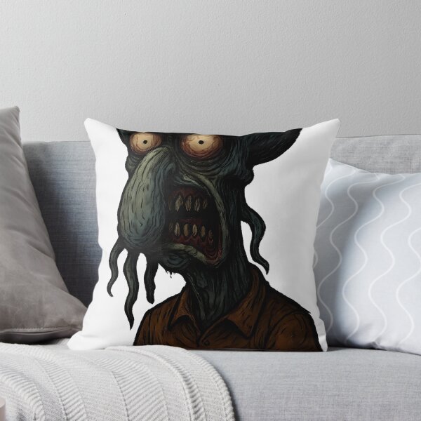 Item preview, Creepy Squid Monster Horror Parody Illustration designed and sold by Th4d1us.