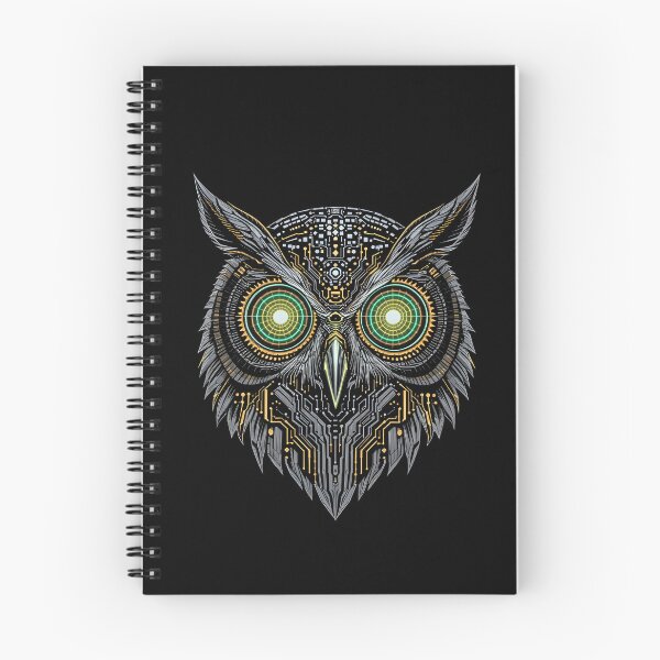 Item preview, Cyberpunk Owl | Night Vision Protocol Neon Eyes designed and sold by ColorSplash123.