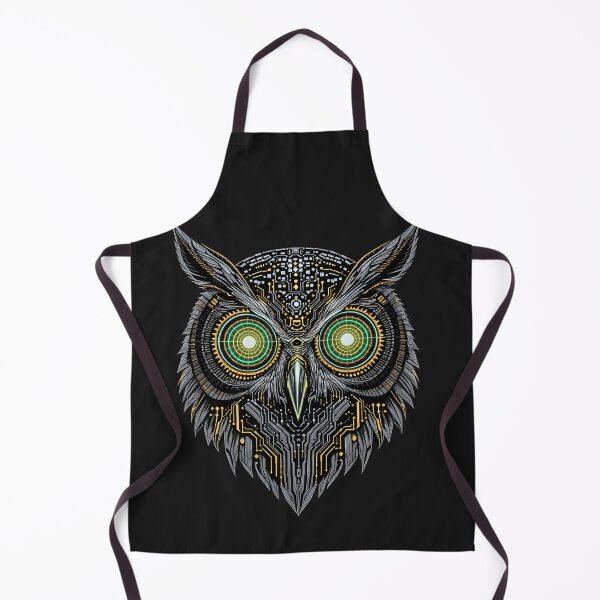 Item preview, Cyberpunk Owl | Night Vision Protocol Neon Eyes designed and sold by ColorSplash123.