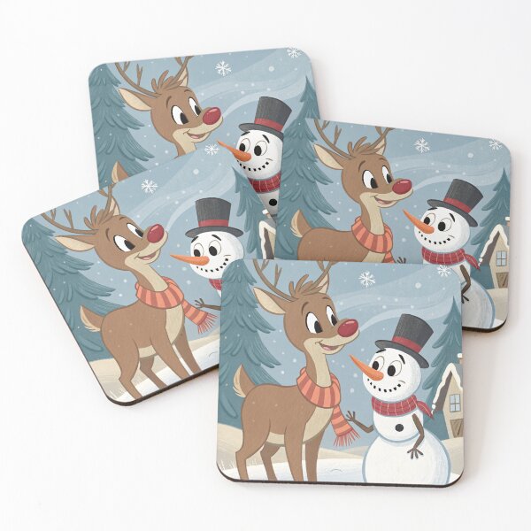 Item preview, Rudolf and Frosty 06 designed and sold by AIfolklore.