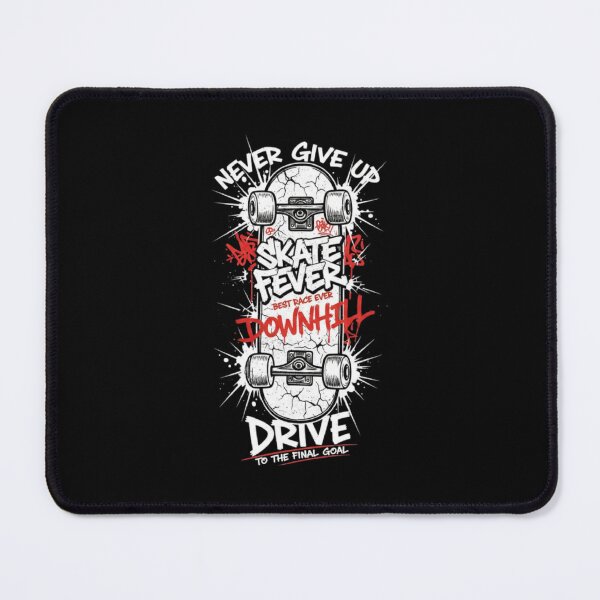 Item preview, Never Give Up – Skate Fever Downhill Graffiti Streetwear designed and sold by ALL ART .