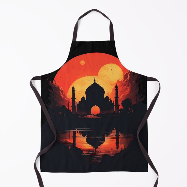 Item preview, Taj Mahal Sunset Silhouette Reflection designed and sold by jgvisualarts.
