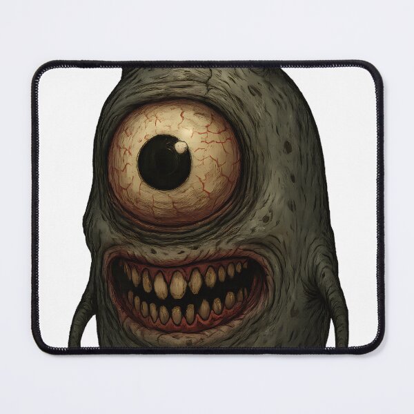 Item preview, Creepy Cyclops Monster Dark Horror Illustration designed and sold by Th4d1us.