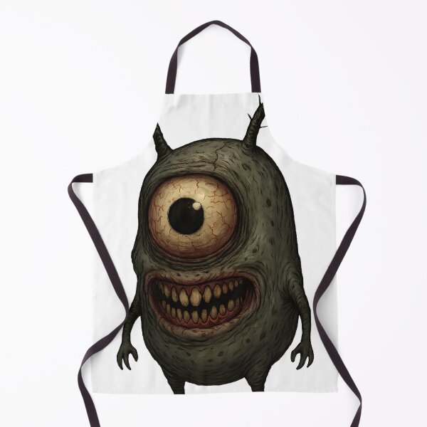 Item preview, Creepy Cyclops Monster Dark Horror Illustration designed and sold by Th4d1us.
