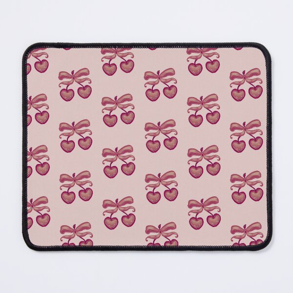 Item preview, Preppy Vintage Coquette Red Cherry Bow  designed and sold by BluwTuwip.