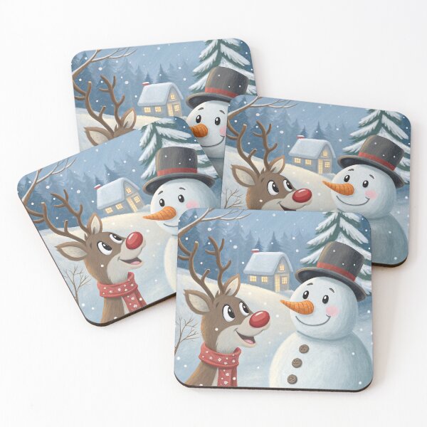 Item preview, Rudolf and Frosty 08 designed and sold by AIfolklore.