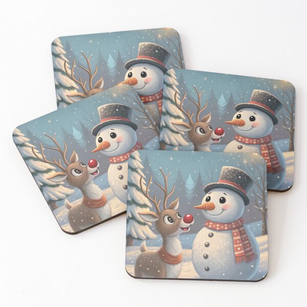 Item preview, Rudolf and Frosty 09 designed and sold by AIfolklore.