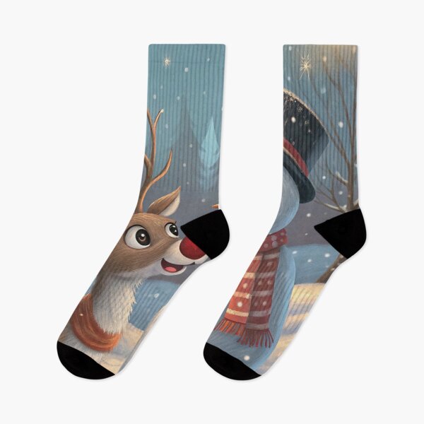 Item preview, Rudolf and Frosty 09 designed and sold by AIfolklore.