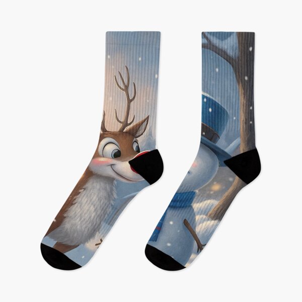 Item preview, Rudolf and Frosty 10 designed and sold by AIfolklore.