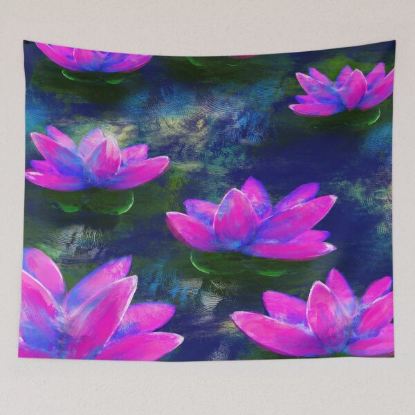 Item preview, Water Lillies by Moonlight designed and sold by RC-aRtY.