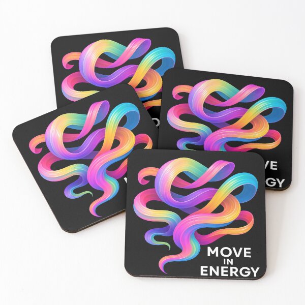 Item preview, Move in Energy Colorful Abstract Flow designed and sold by Blaple.