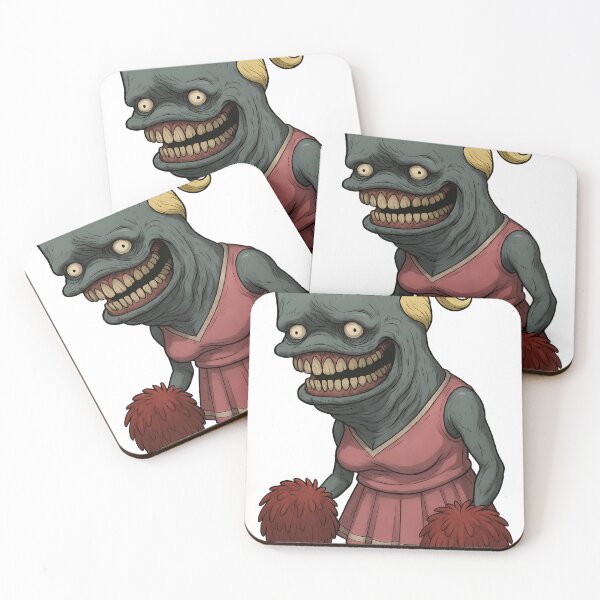 Item preview, Creepy Cheerleader Monster Dark Horror Illustration designed and sold by Th4d1us.