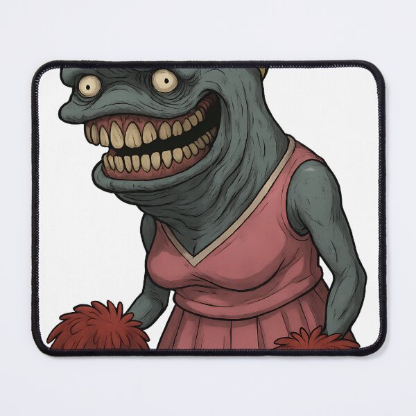 Item preview, Creepy Cheerleader Monster Dark Horror Illustration designed and sold by Th4d1us.