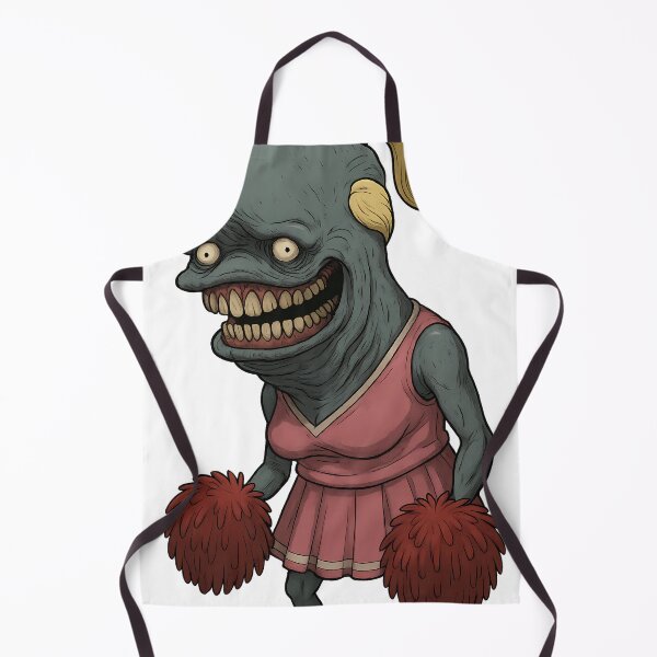 Item preview, Creepy Cheerleader Monster Dark Horror Illustration designed and sold by Th4d1us.